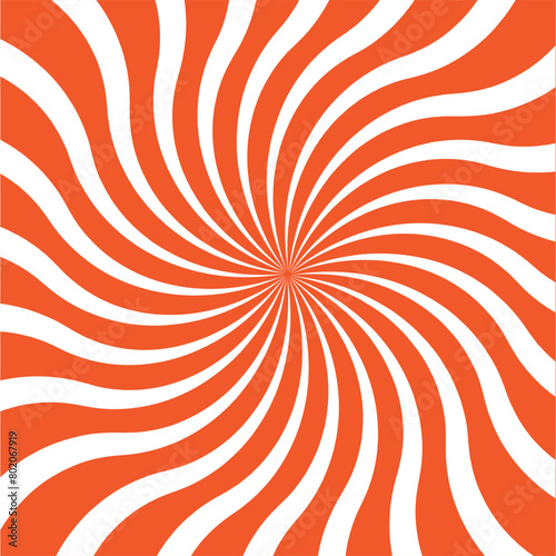Orange sunburst radiate lines comics style cartoon effect design background. Classic vintage sun rays sunburst pattern background. abstract comic colorful background.