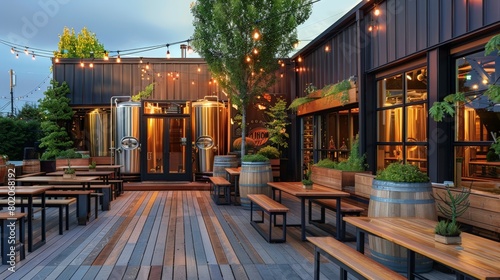 Portland USA eco-friendly city with a passion for craft beer photo