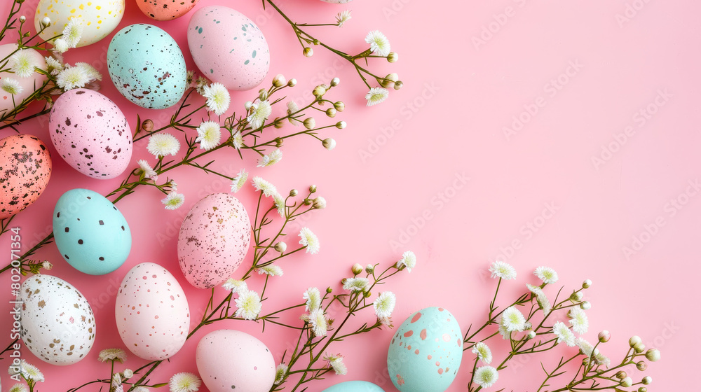 Pink Colored Happy Easter Greeting Frame with Copy Space
Pink Colored Happy Easter Greeting Frame with Copy Space