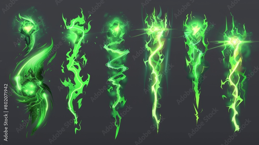 Lightning strikes, lightning discharges, electric strikes isolated on transparent background. Modern realistic illustration set of magic sparking, electric impact effects. Lightning strikes, lightning discharges, electric strikes isolated on transparent background. Modern realistic illustration set of magic sparking, electric impact effects.