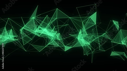 Cyber network connection structure. Technology connect big data. Science background. Business futuristic backdrop. 3D rendering.