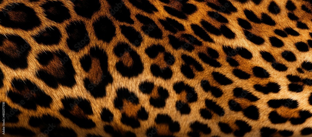 Close up of leopard print pattern Close up of leopard print pattern