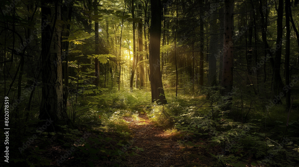 Luminous Woods: Finding Light Amidst Shadows. Generative AI