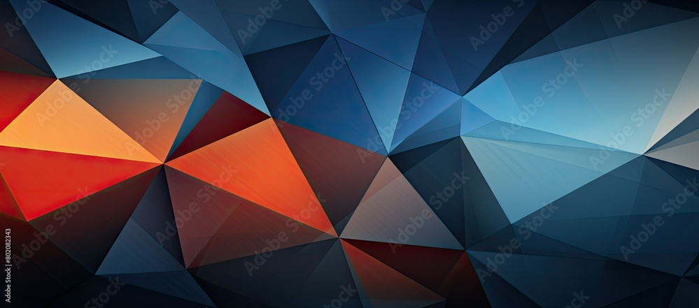 Vibrant abstract background with triangles Vibrant abstract background with triangles