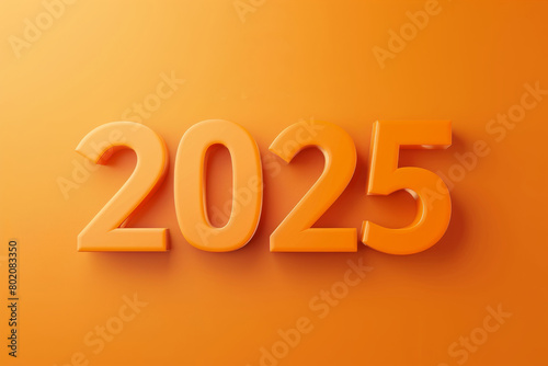 2025 New Year background, 2025 greeting card and logo design, happy celebrate banner, eve poster