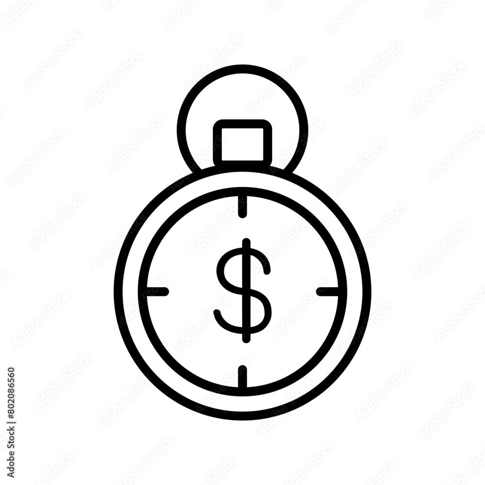 Investment time icon Investment time icon