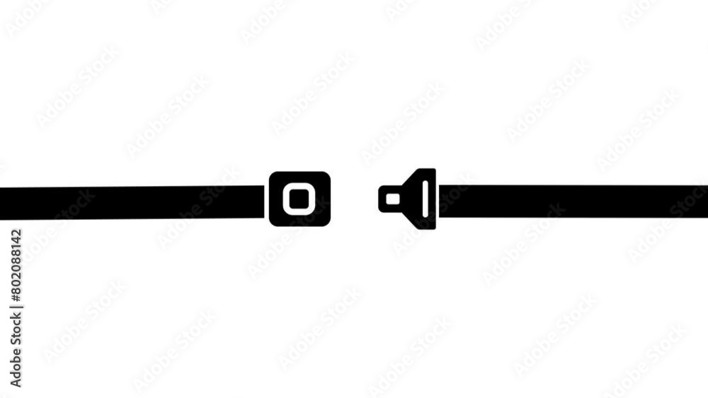 Safety belt logo animation, Seat belt icon, driving concept, Safety belt logo animation, Seat belt icon, driving concept,