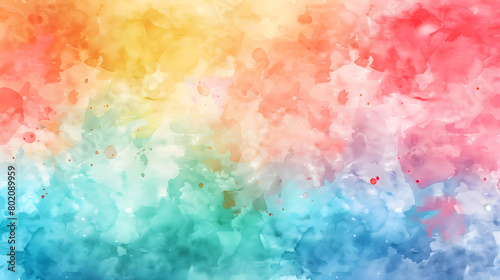 abstract watercolor background with watercolor splashes  colorful watercolor designs  digital background