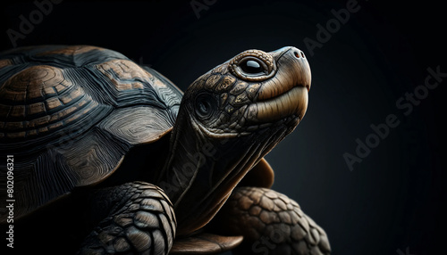 a turtle in a portrait © CHOI POO