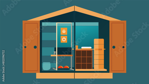 A customizable sauna kit that allows for unique spacesaving designs to fit any small home or apartment..