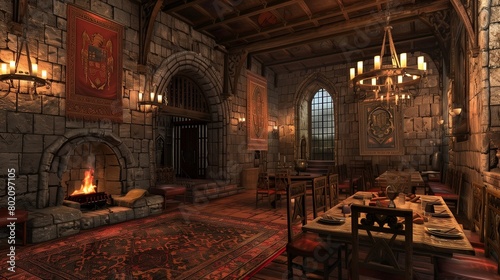 Medieval Castle Great Hall