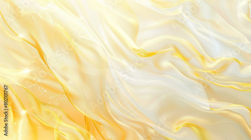 soft pastel gradient of golden yellow and pearl white, ideal for an elegant abstract background