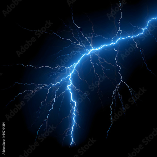 Vector lightning, lightning png, thunderstorm, lighting. Natural phenomenon, light effect on white background