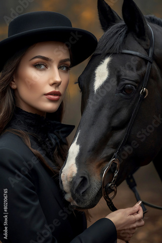 woman with horse © Ashkan