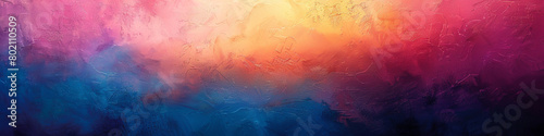 Marvel at the radiant dawn breaking over a gradient backdrop, as vibrant pigments blend with deeper shades, creating a stunning visual tableau for artistic interpretation. #802110509