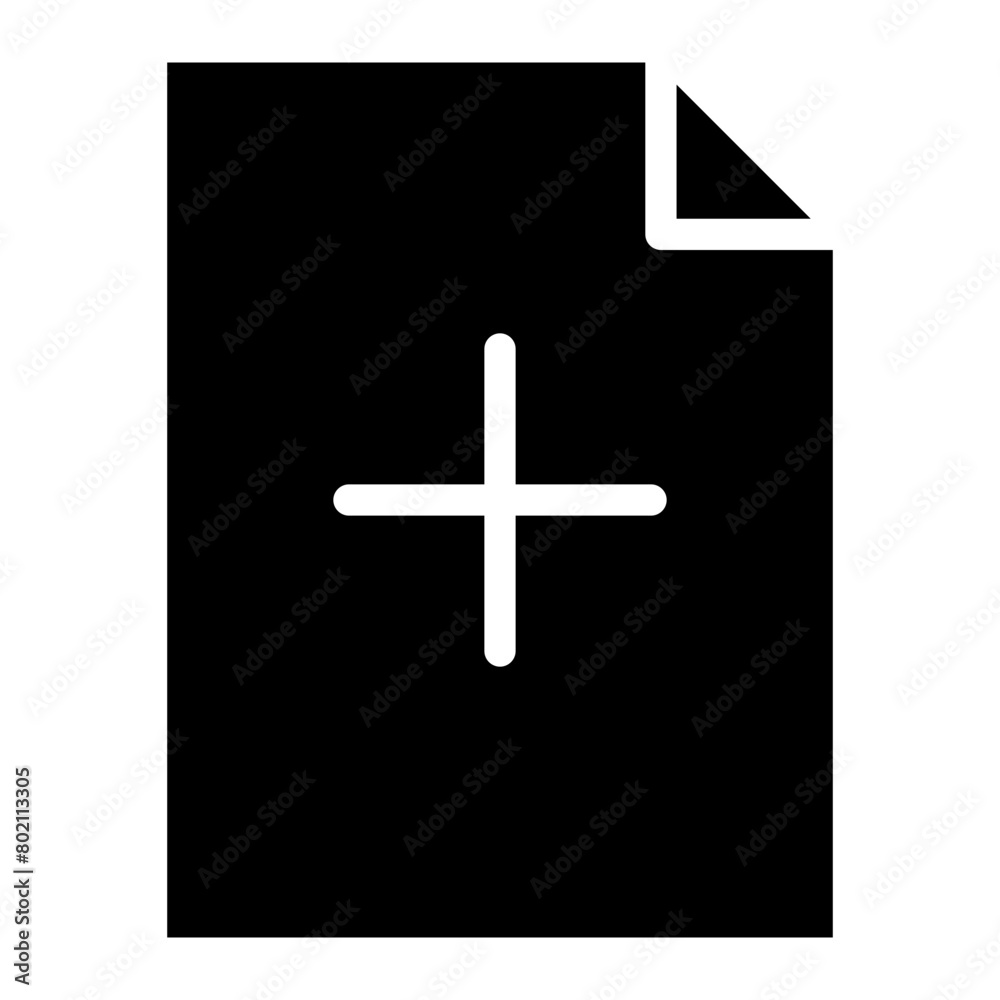 Obraz premium add document