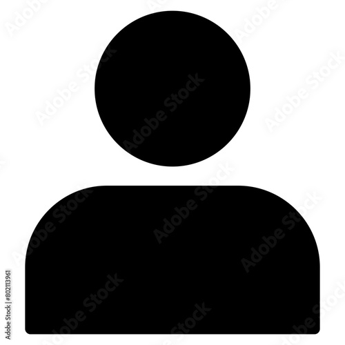 User profile login or access authentication icon