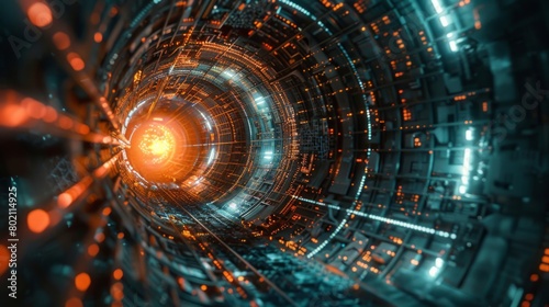 Dive into the code of a cybernetic organism, where nuclear fusion powers the processes of life
