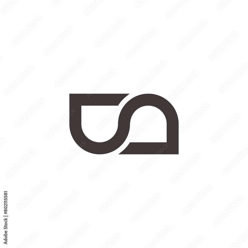 letter cn curves smooth logo vector letter cn curves smooth logo vector
