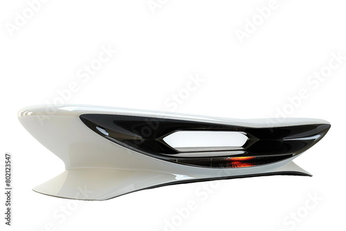 Futuristic TV Console Isolated on a Transparent Background