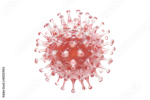 Cytomegalovirus Virus On Transparent Background. photo