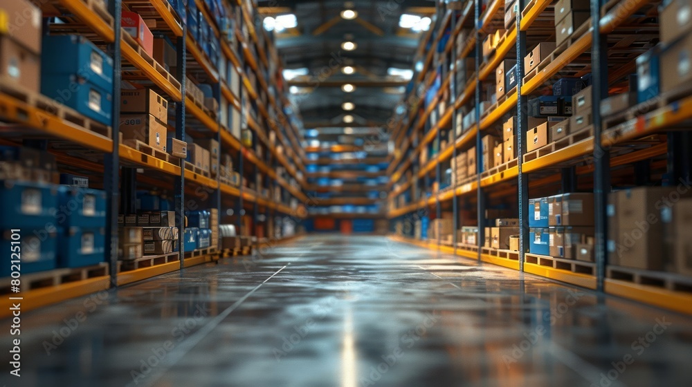 Defocused Blurred Hardware Store Interior Defocused Blurred Hardware Store Interior