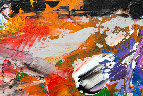 abstract oil paint texture on canvas, background