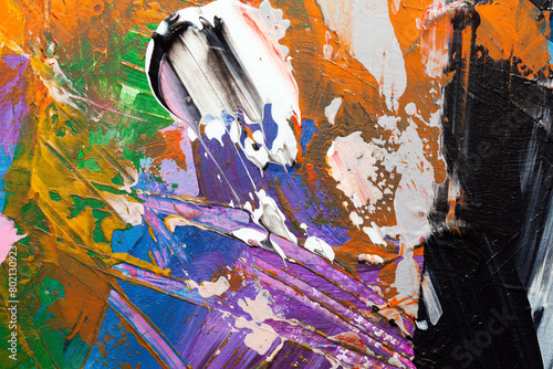 abstract oil paint texture on canvas, background