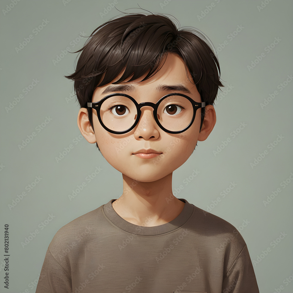 person with glasses person with glasses