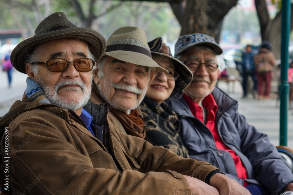 Unidentified old people in Hong Kong. Unidentified old people in Hong Kong.