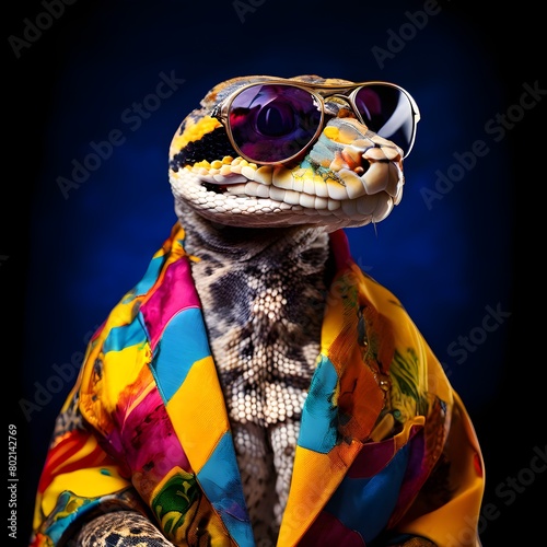 snake in clothes