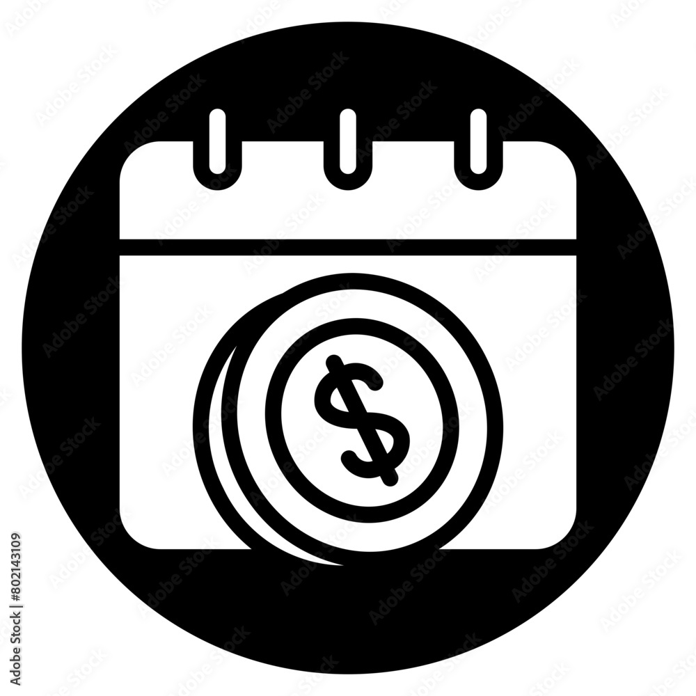 calendar glyph icon calendar glyph icon