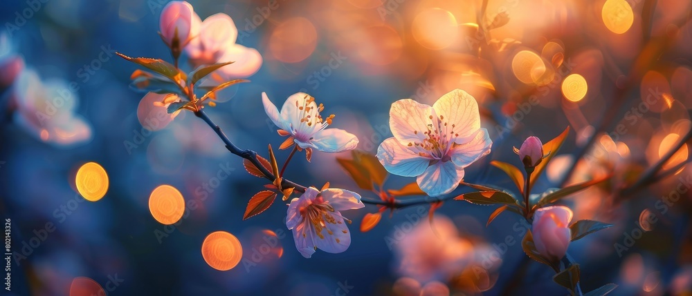 Flowers bloom at night Flowers bloom at night