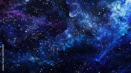 starry night sky galaxy abstract background 