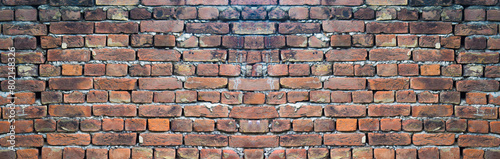 Industrial Brick wall best background texture close  Red brick wall                              