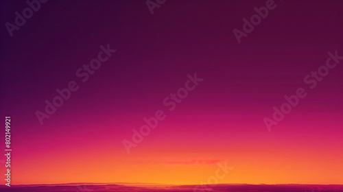 soothing horizontal gradient of magenta and deep amber  ideal for an elegant abstract background