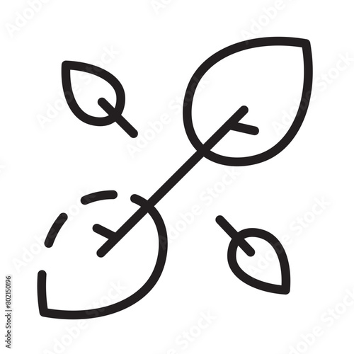 Basil Food Herb Line Icon