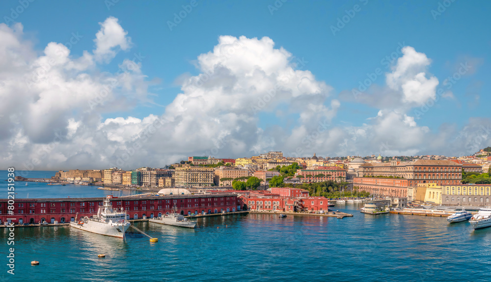 Naples (Napoli), the regional capital of Campania and the third-largest city of Italy. Full of southern Italian charm. Naples (Napoli), the regional capital of Campania and the third-largest city of Italy. Full of southern Italian charm.
