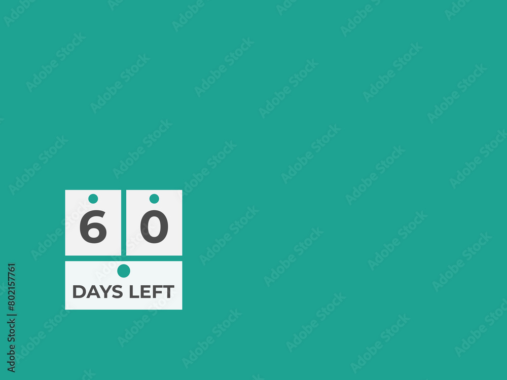 60 days to go countdown template. 60 day Countdown left days banner design. 60 Days left countdown timer 60 days to go countdown template. 60 day Countdown left days banner design. 60 Days left countdown timer