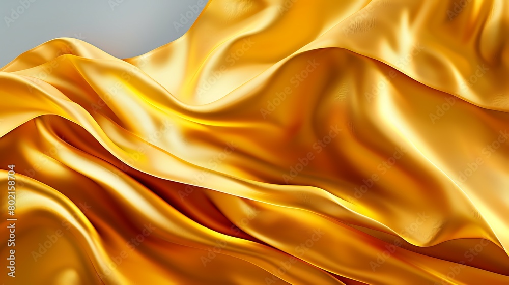 Bright Waves of Golden Silk Bright Waves of Golden Silk
