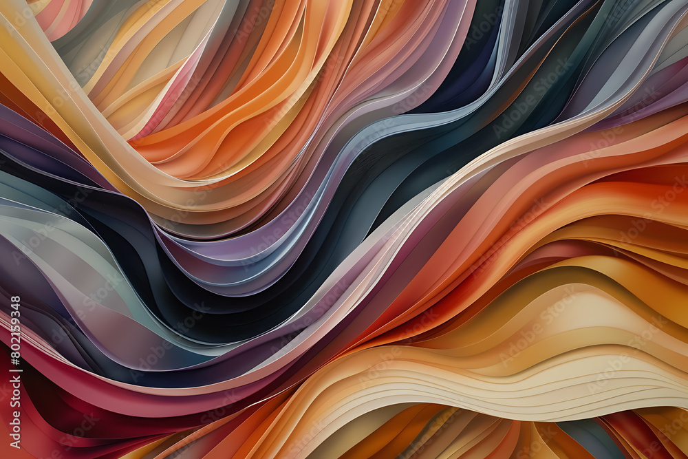 Bright abstract smooth lines. Colored background. Bright abstract smooth lines. Colored background.