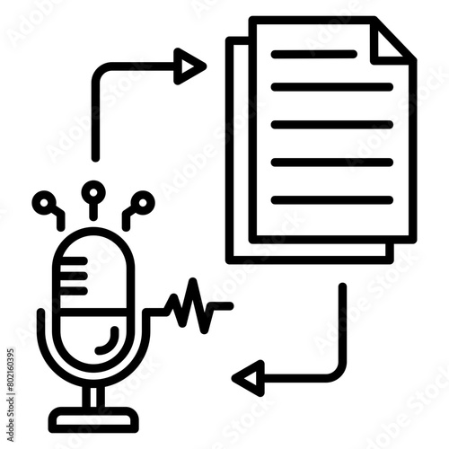 speech synthesis icon