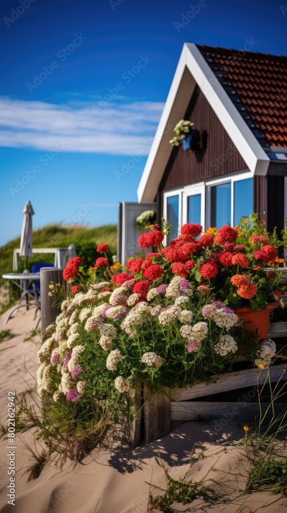 Fototapeta premium house on the beach