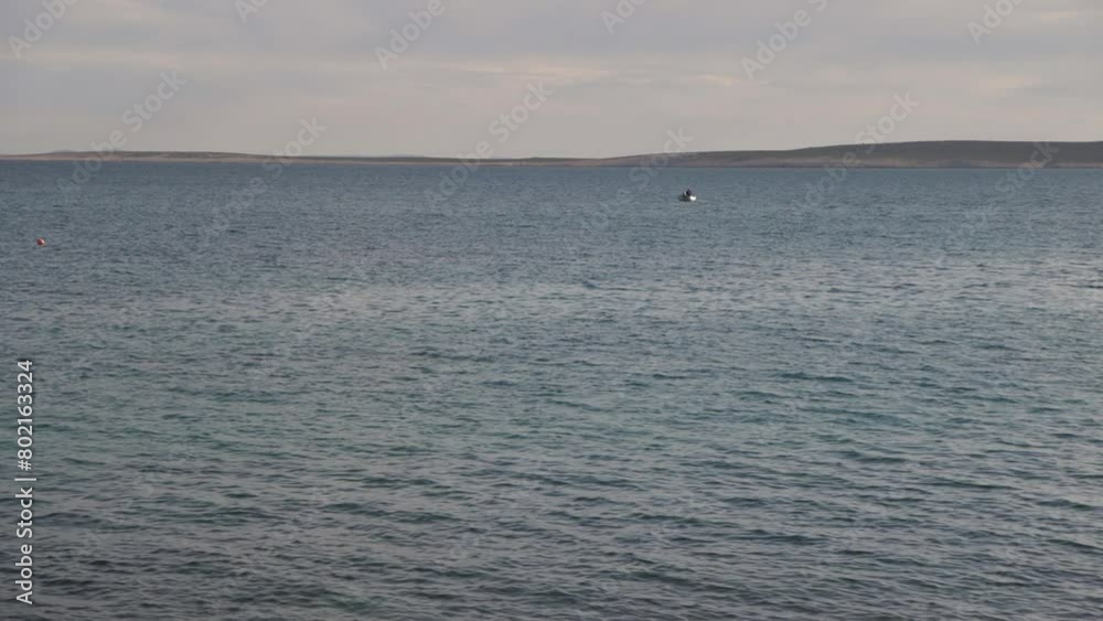 a boat on the sea a boat on the sea