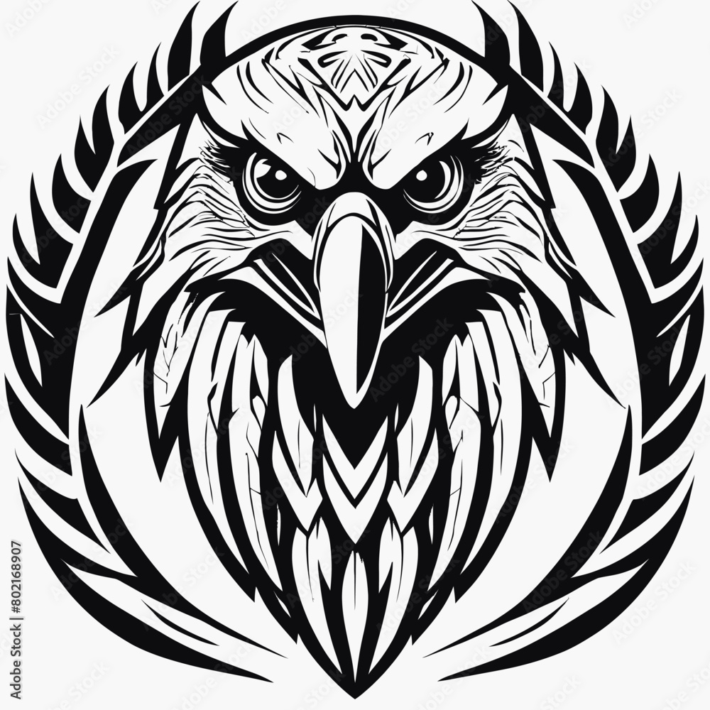 Fototapeta premium Eagle Art Work