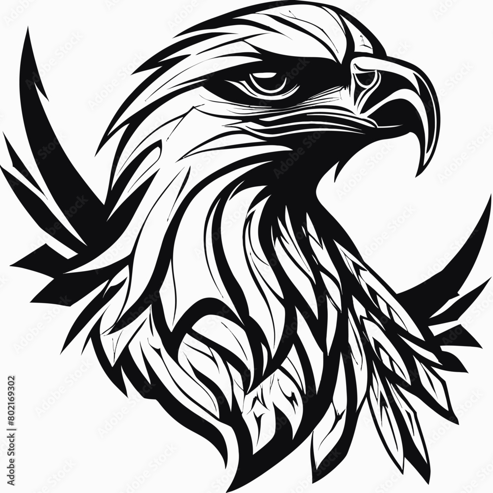 Obraz premium Eagle Art Work