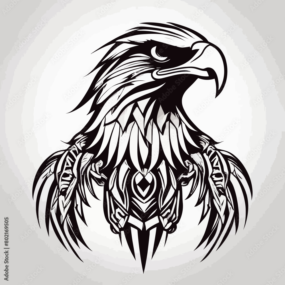 Obraz premium Tribal Eagle Artwork
