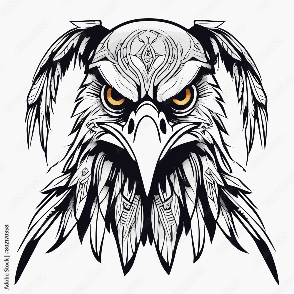 Tribal Eagle Artwork Tribal Eagle Artwork