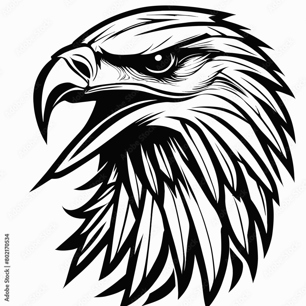 Obraz premium Tribal Eagle Artwork