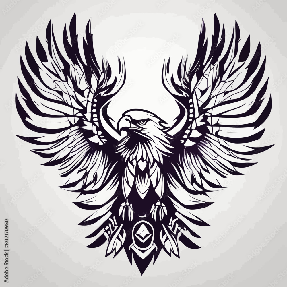 Tribal Eagle Artwork Tribal Eagle Artwork
